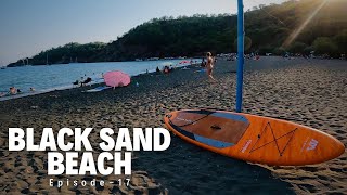 Solo Sailing from Fethiye to Inlice Halk 🏖️⚓️🌊 Black Sand Beach in Turkey ⛵️ Sailing My Way ▸Ep 17