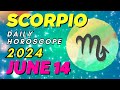 Scorpio ♏ 🙏 𝐈𝐭'𝐒 𝐃𝐞𝐜𝐢𝐬𝐢𝐨𝐧 𝐓𝐢𝐦𝐞 💫 Horoscope For Today June 14, 2024 | Tarot