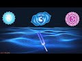 higher chakra healing tuning fork vibration throat third eye and crown chakra activation