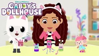 Kitty Crafts with Baby Box & Gabby! | GABBY’S DOLLHOUSE (EXCLUSIVE SHORTS) | NETFLIX