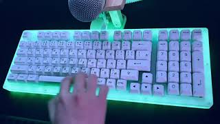 Akko ACR 98 l Akko CS Jelly White l ASMR Sound Test