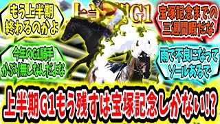 『上半期G1も残すは宝塚記念のみ！みんなどうする？』に対するみんなの反応【競馬の反応集】