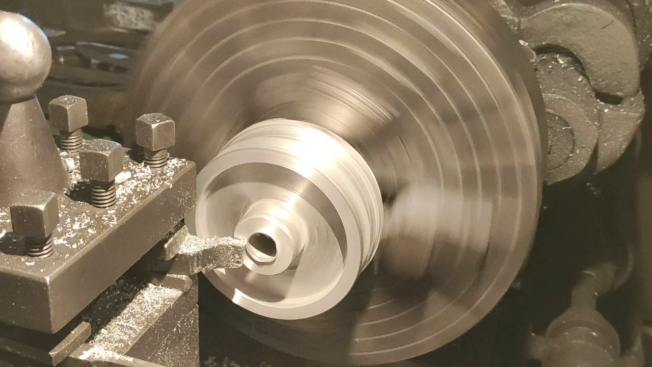 Ci Pulley Machining Process Youtube