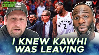 How Nick Nurse knew Kawhi Leonard was leaving Toronto Raptors for Clippers | Dra