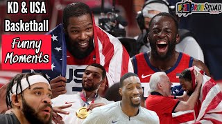 Kevin Durant & Team USA Funny Moments
