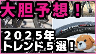 【大胆予想！】2025年のロードバイクのトレンド5選 #ロードバイク #reels #viral #shimano #コルナゴ  #cycle #UCI #自転車 #automobile #トレンド