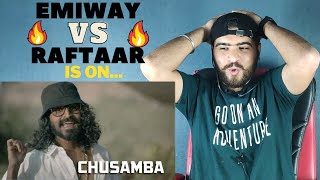 Emiway Chusamba Reaction | Emiway Diss Track Reaction | Emiway vs Krsna Raftaar | Diss Reaction