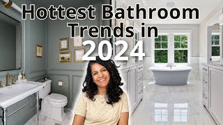 A Guide to the Hottest Bathroom Trends in 2024 🛁 🚽