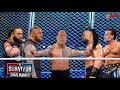 WWE 29 November 2024 Roman Reigns & CM Punk vs Solo Sikhoa & Jacob Fatu Referee The Rock Highlights