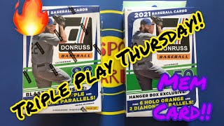 ⚾️ 2021 Donruss Baseball Blaster & Hanger Box Rip!! 🔥 Lots of Great Hits!!! 🤩