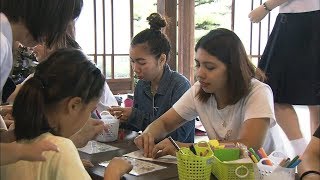 それぞれの文化を楽しむ　中学生と外国人留学生が高松市でイベント