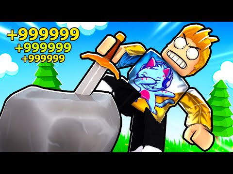 Rich Noob Becomes the STRONGEST in Roblox Pull a Sword