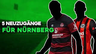 1. FC Nürnberg: 5 Transfers für Nürnbergs Bundesliga-Aufstieg!