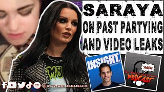 Saraya on Leaked Videos | Clip from the Pro Wrestling Podcast Podcast | #aew  #saraya