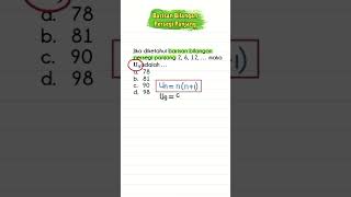 Soal Barisan Persegi Panjang || Pola Bilangan Kelas 8 #matematika