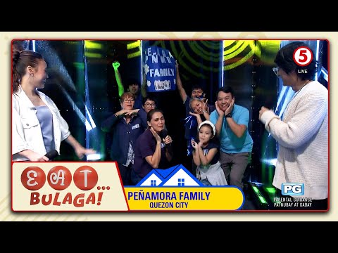 EAT BULAGA Quijano, Tolores, at Peñamora Families sa "Gimme 5"!