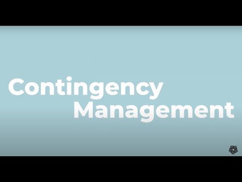 How does contingency management work?
