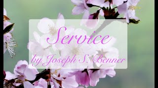 Service by Joseph S. Benner