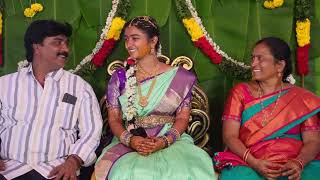 నాన్న చెప్పిన నాలుగు మాటలు | ER Yamini wedding