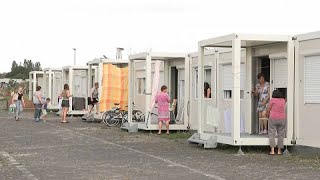 Украинцы в Берлине живут в контейнерах