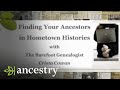 Find Your Ancestor in Hometown History | Ancestry