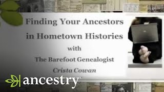 Find Your Ancestor in Hometown History | Ancestry