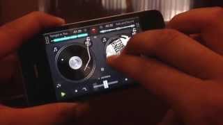 DJAY 2 APP for iPhone 4 /4s / 5 Review and music DEMO