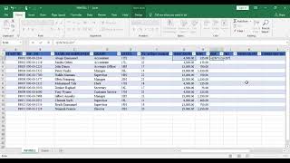 USA Payroll Process | How to simply prepare Payroll on excel with easy steps