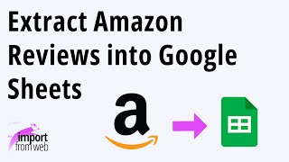 🚀 Extract Amazon Reviews into Google Sheets - Amazon Reviews scraper