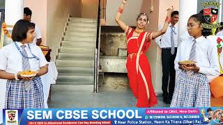 Ayi giri Nandni Song Performance In SEM CBSE SCHOOL NEEM KA THANA (Teachers day special)