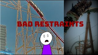 The WORST restraints on roller coasters