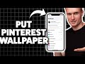 How to Put Pinterest Wallpaper on iPhone 2026 (Step-By-Step Tutorial)