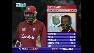 Chris Gayle 132 Not Out v England Natwest Series 2004 @ Lords