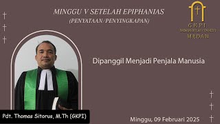 Minggu V Dung Epiphanias (Hapapatar) (Minggu, 09/02/2025 Siang) GKPI PAMEN - MEDAN