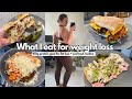 WHAT I EAT FOR WEIGHT LOSS VLOG + 100g protein goal | Workout routine & meal ideas