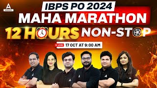 IBPS PO Marathon Class | IBPS PO Preparation | IBPS PO Reasoning, English \u0026 Quant Marathon