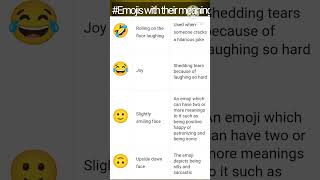 Do you also know the meaning of these emojis ☺️🤣|Emojis with their name \u0026 meaning#Spoken english