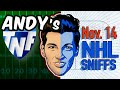 Andy's Best NFL + NHL Sniffs, Picks & Pirate Parlays 11/14/24 | TNF Commanders-Eagles