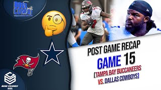 Post Game 15 Report (#DallasCowboys vs. #TampaBayBuccaneers)