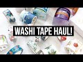 Washi Tape Haul! // The Washi Tape Shop Unboxing // Holiday Products!