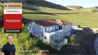 Splendide et spacieuse maison familiale à Varacieux à la vue imprenable sur le Vercors !