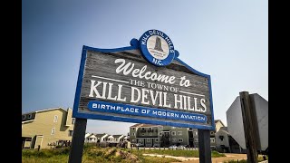 Driving from Chesapeake, Virginia to Kill Devil Hills, North Carolina, USA