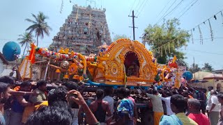 Thiruvaiyaru Sapdasthanam 2024 Pallaku is now in Tirupanthooruthi temple