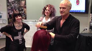 HOT INCREDIBLE SLIDE CUTTING TECHNIQUE BLOWS MY MIND!!!! BY VIDAL SASSOON PROTEGE