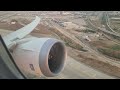 DREAMLINR ENGINE.  Rolls-Royce Trent 1000 in action.  rolling takeoff.