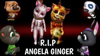 R.I.P ANGELA and GINGER 😭 - My Talking Tom Friends - AMONG US