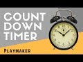 Playmaker Basics: Count Down Timer with On/ Off Trigger