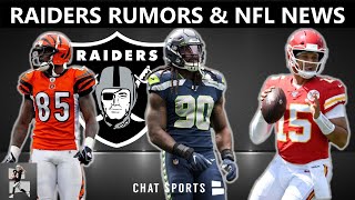 Raiders News & Rumors: Jadeveon Clowney, Chad Johnson, Allegiant Stadium + NFL News: Patrick Mahomes