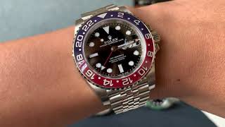 鐘意咪買lor, 入手後一個月對百事圈Rolex Gmt master ii 126710BLRO 的感受分享