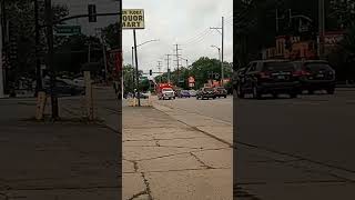 Waukegan fire dept medic 1645 responding code 3 to unknown call